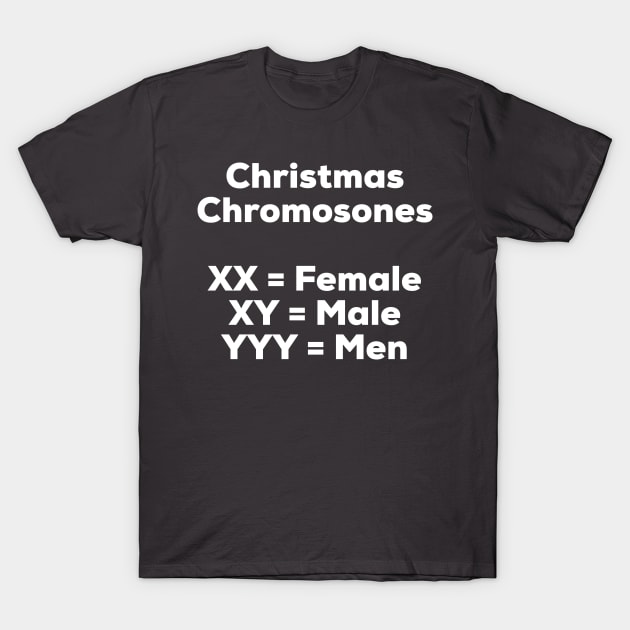 Christmas Chromosones T-Shirt by AlternativeEye